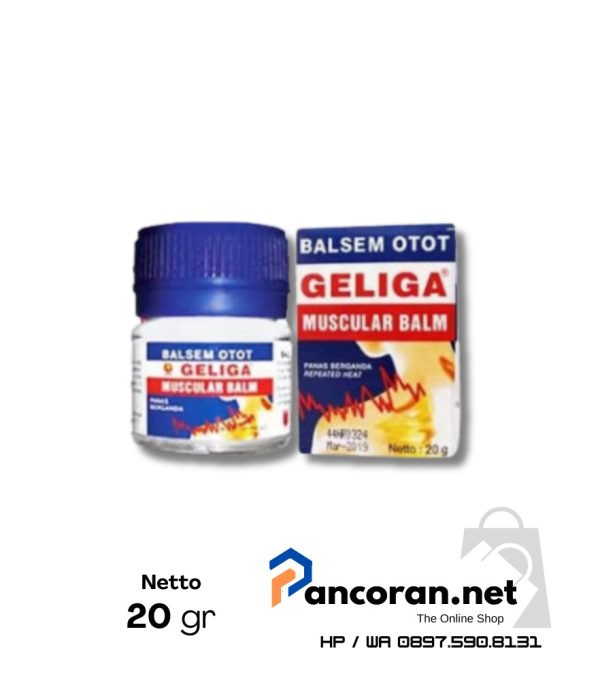 geliga balsem 20gr balsem otot