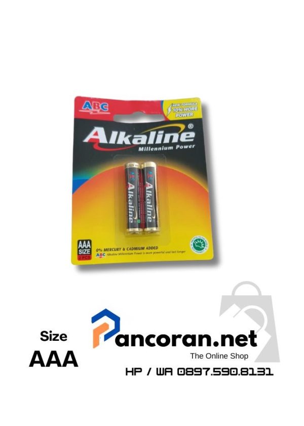 abc baterai alkaline AAA