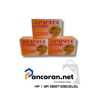 papaya sabun muka