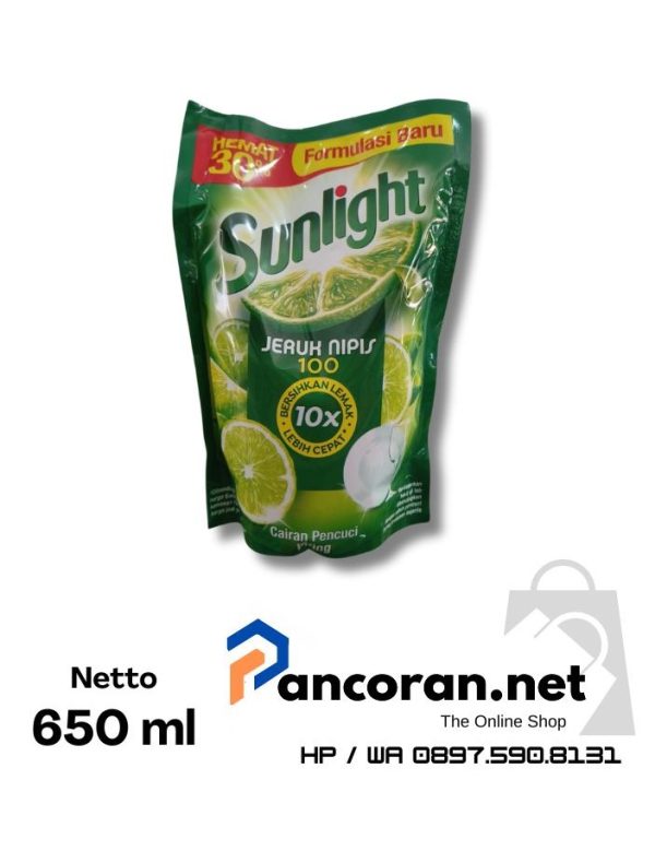 sunlight sabun cuci piring 650ml